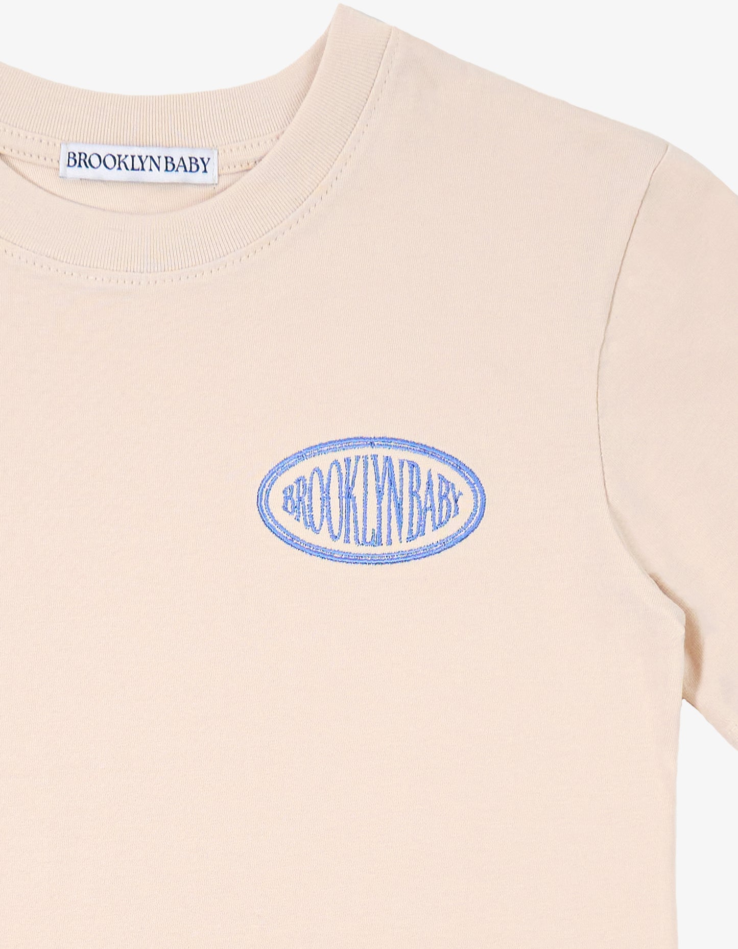 Organic Cotton Logo Tee - Eggshell