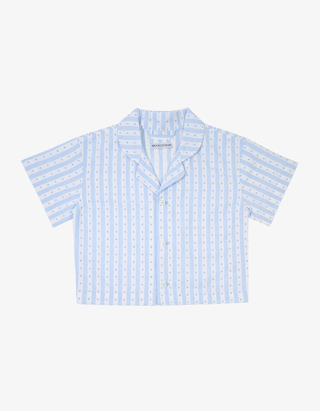 Handmade Baby Blue Polka Dot Shirt