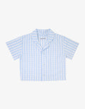 Handmade Baby Blue Polka Dot Shirt