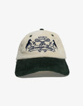 Kids Cotton Corduroy 2-tone Baseball Cap Front View