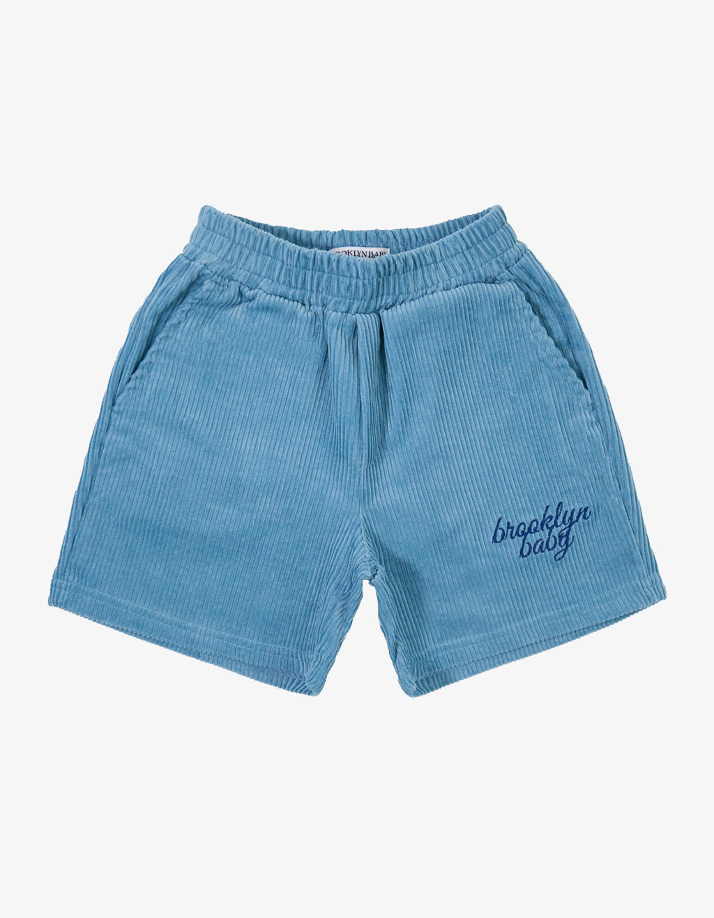 Corduroy Logo Shorts - Pacific