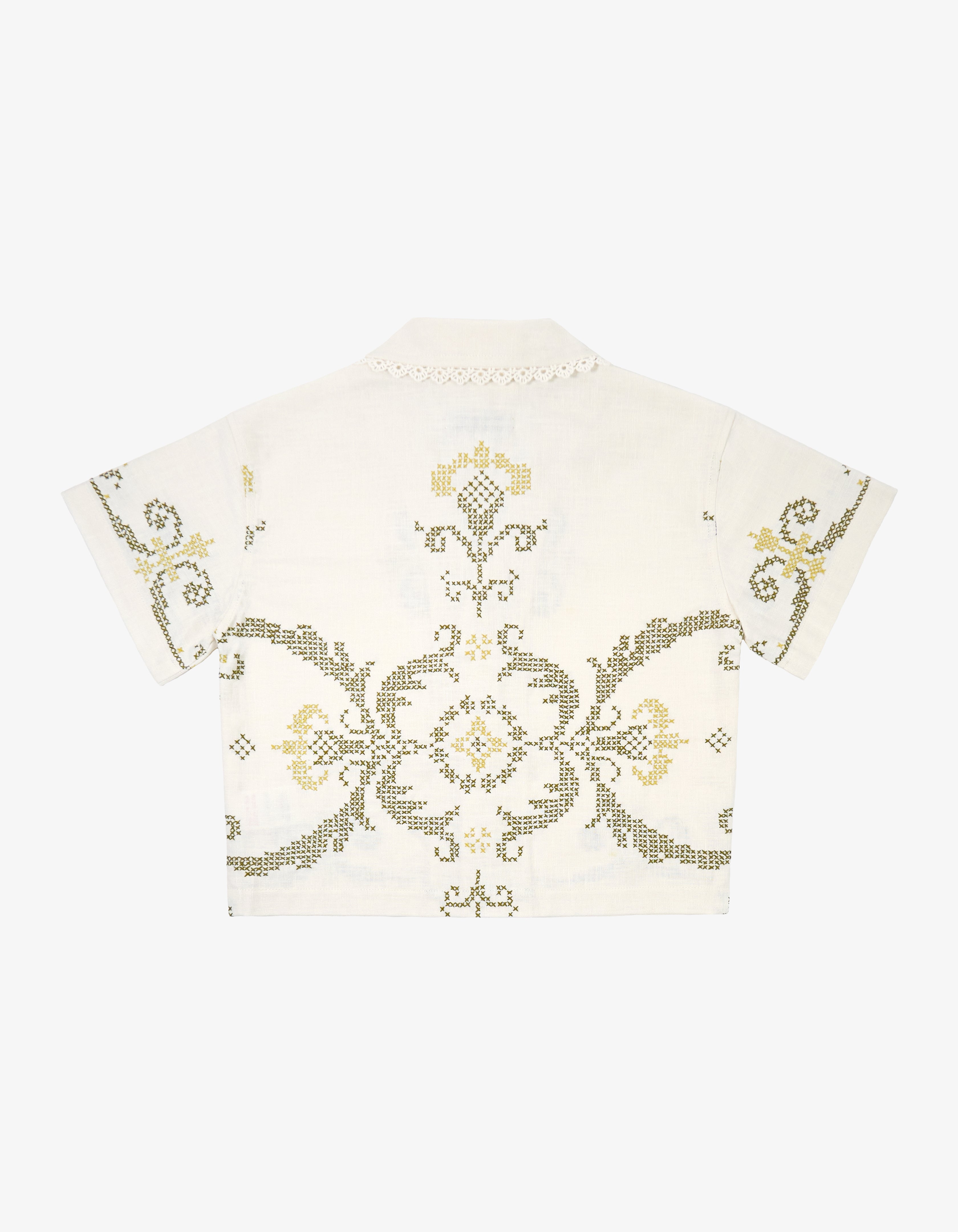 Handmade Thistle Linen Shirt