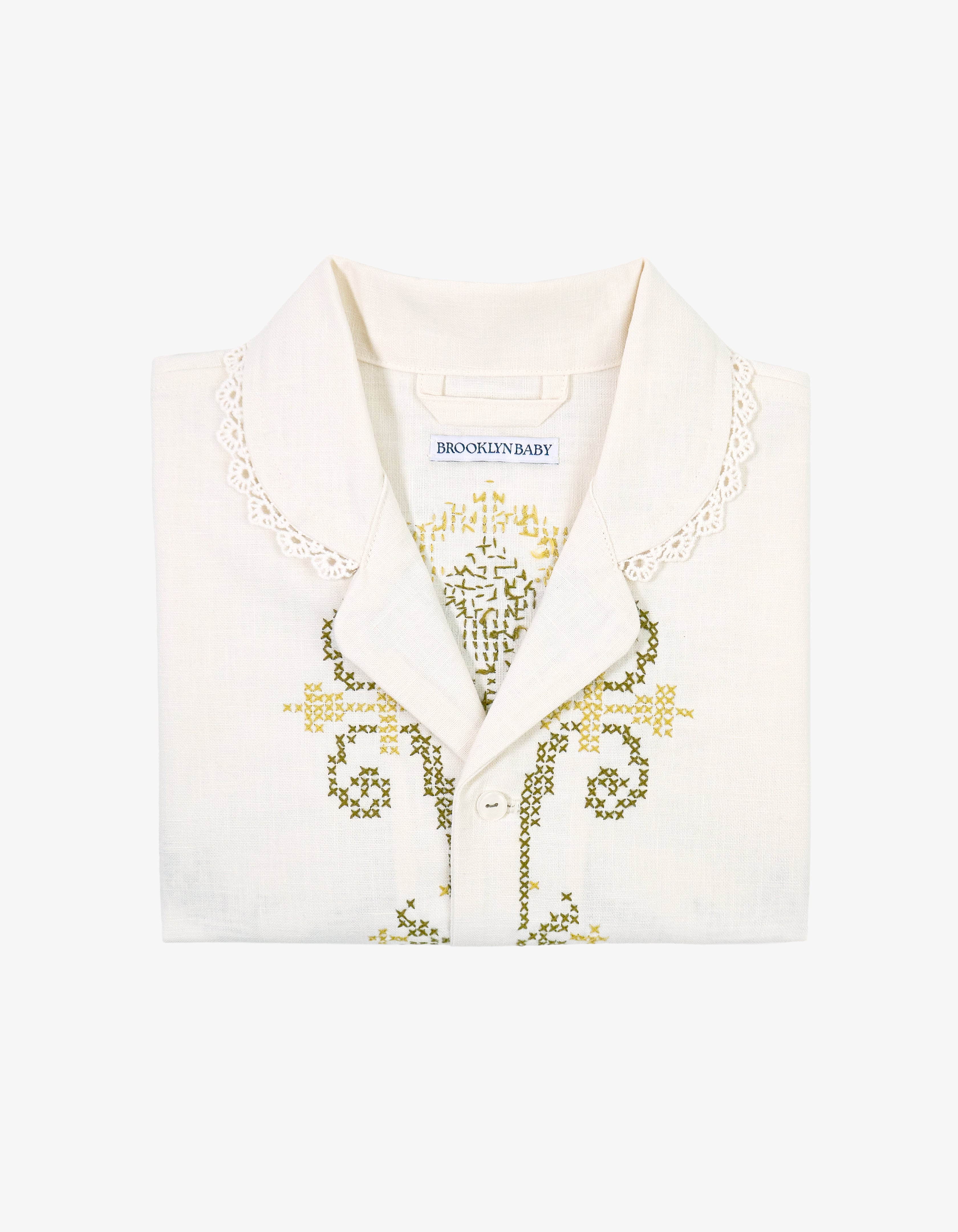 Handmade Thistle Linen Shirt