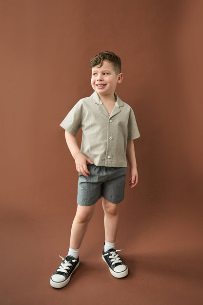 Handmade Seersucker Shirt