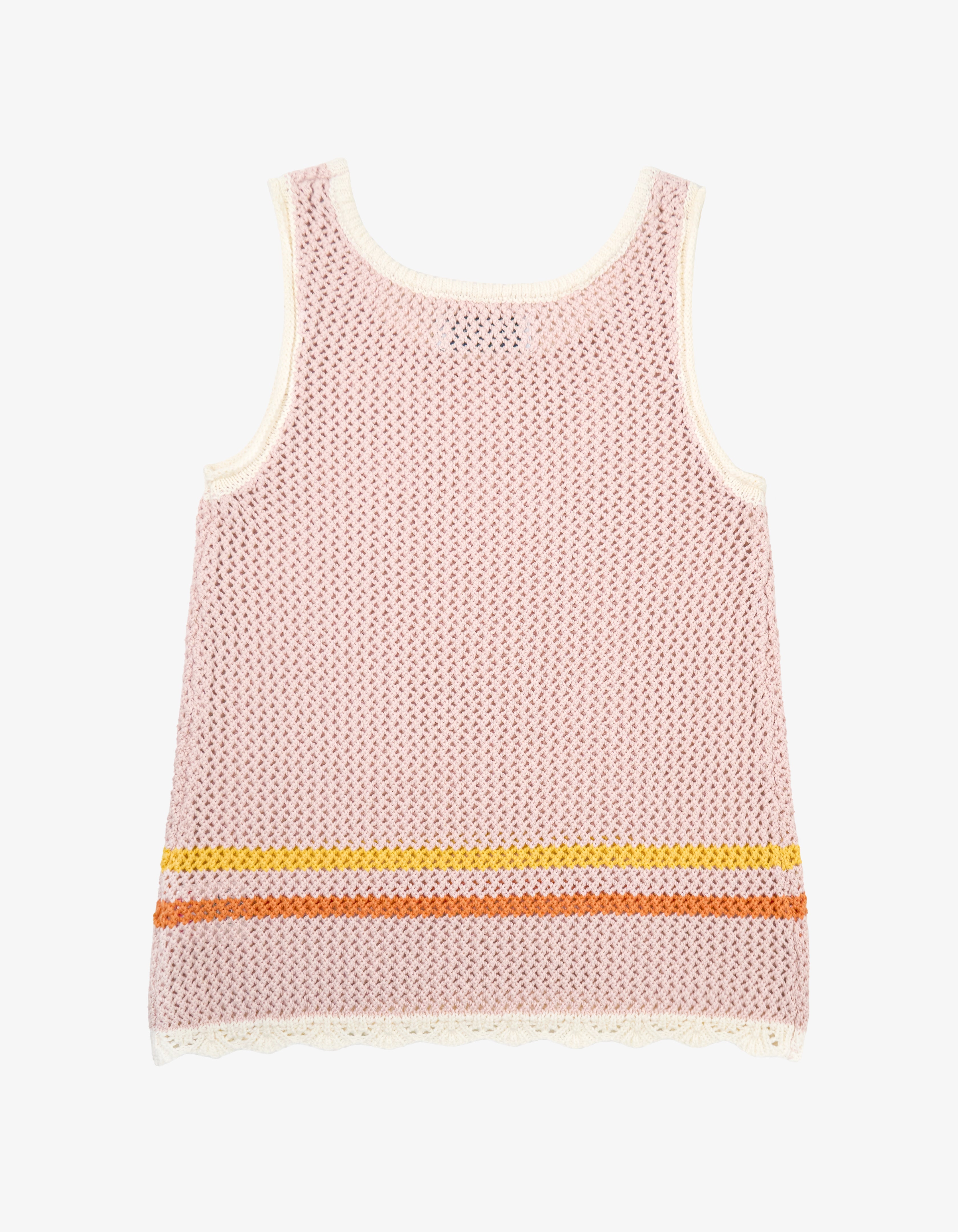 Open Knit Tank Top - Melrose