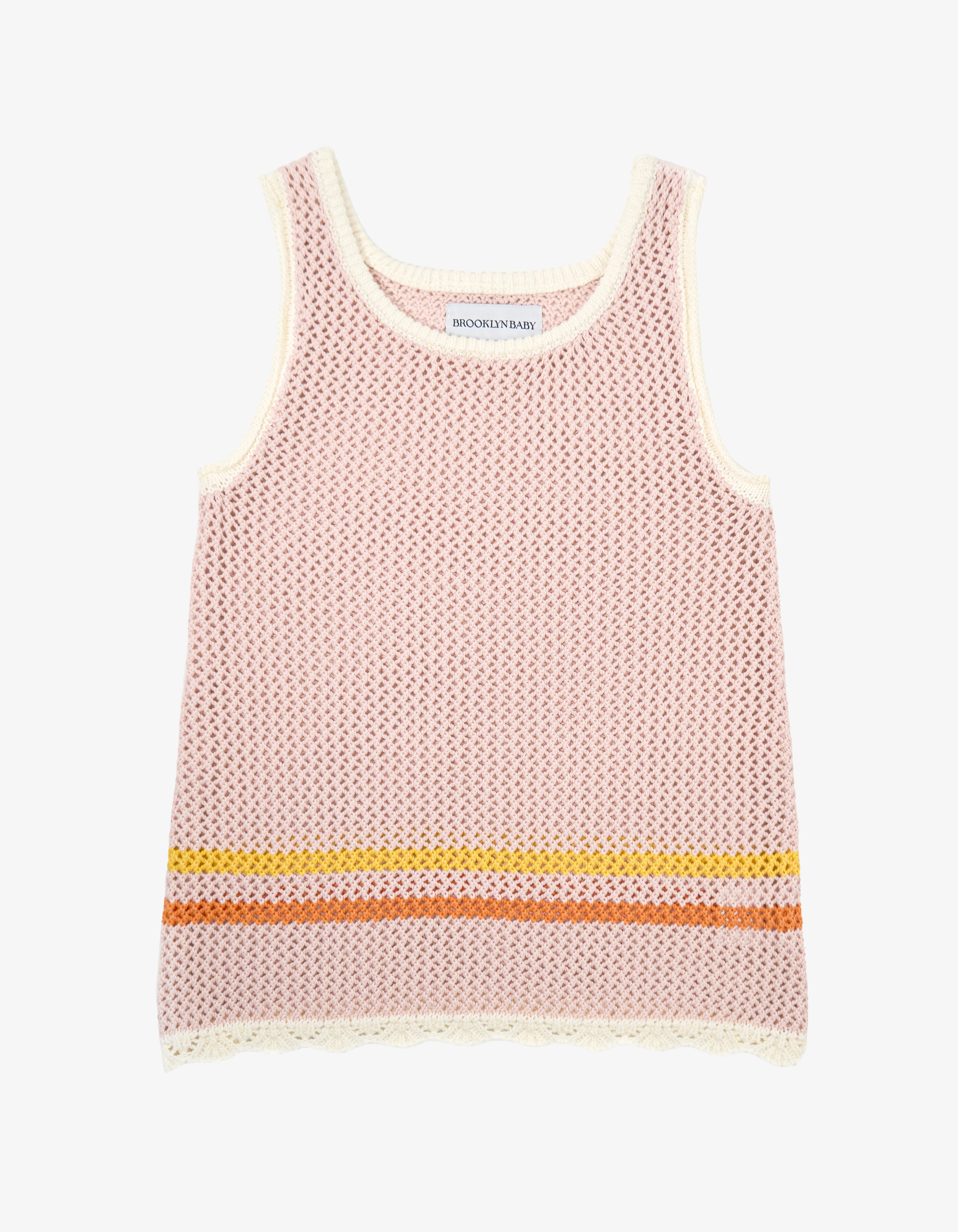 Open Knit Tank Top - Melrose