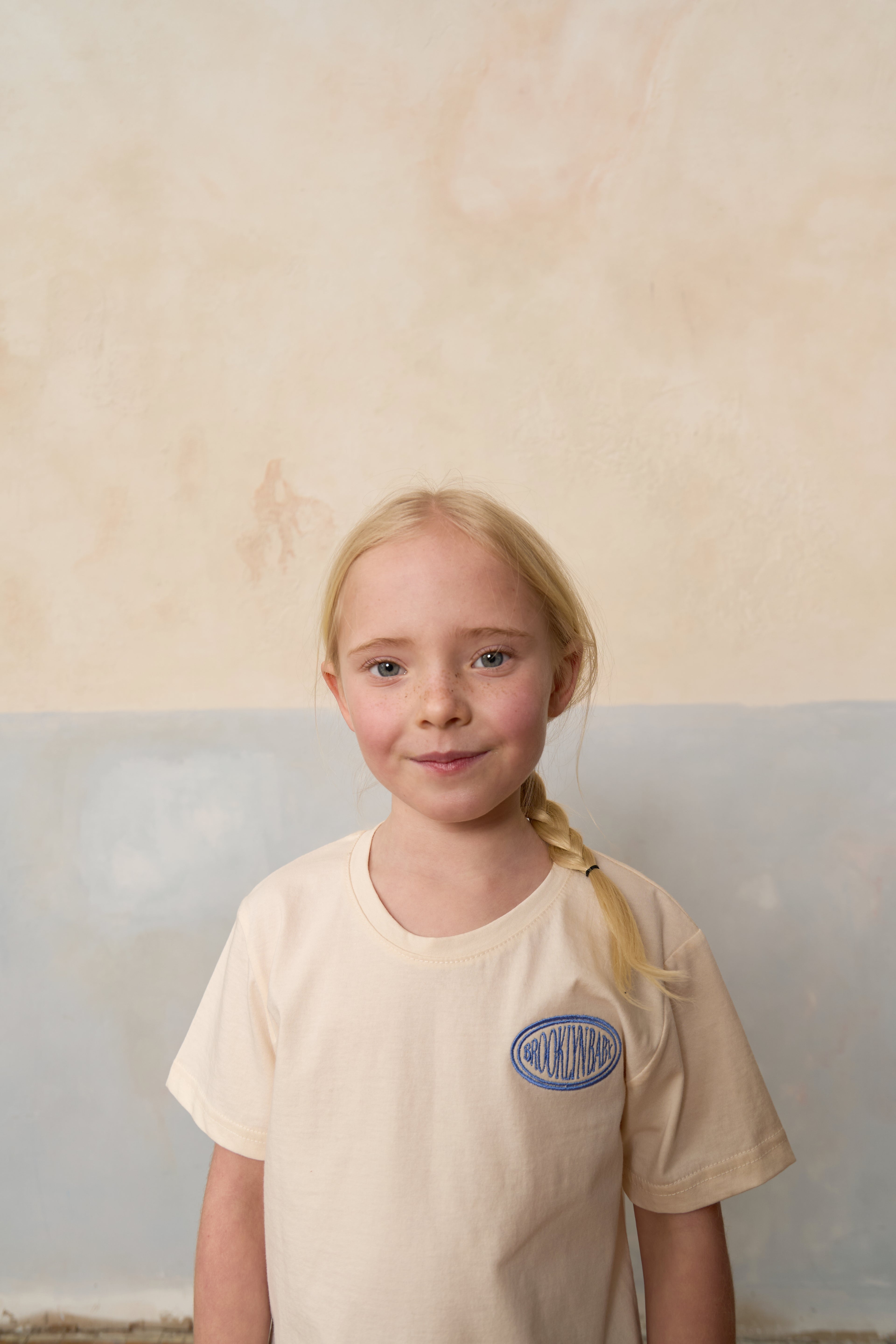 Organic Cotton Logo Tee - Eggshell