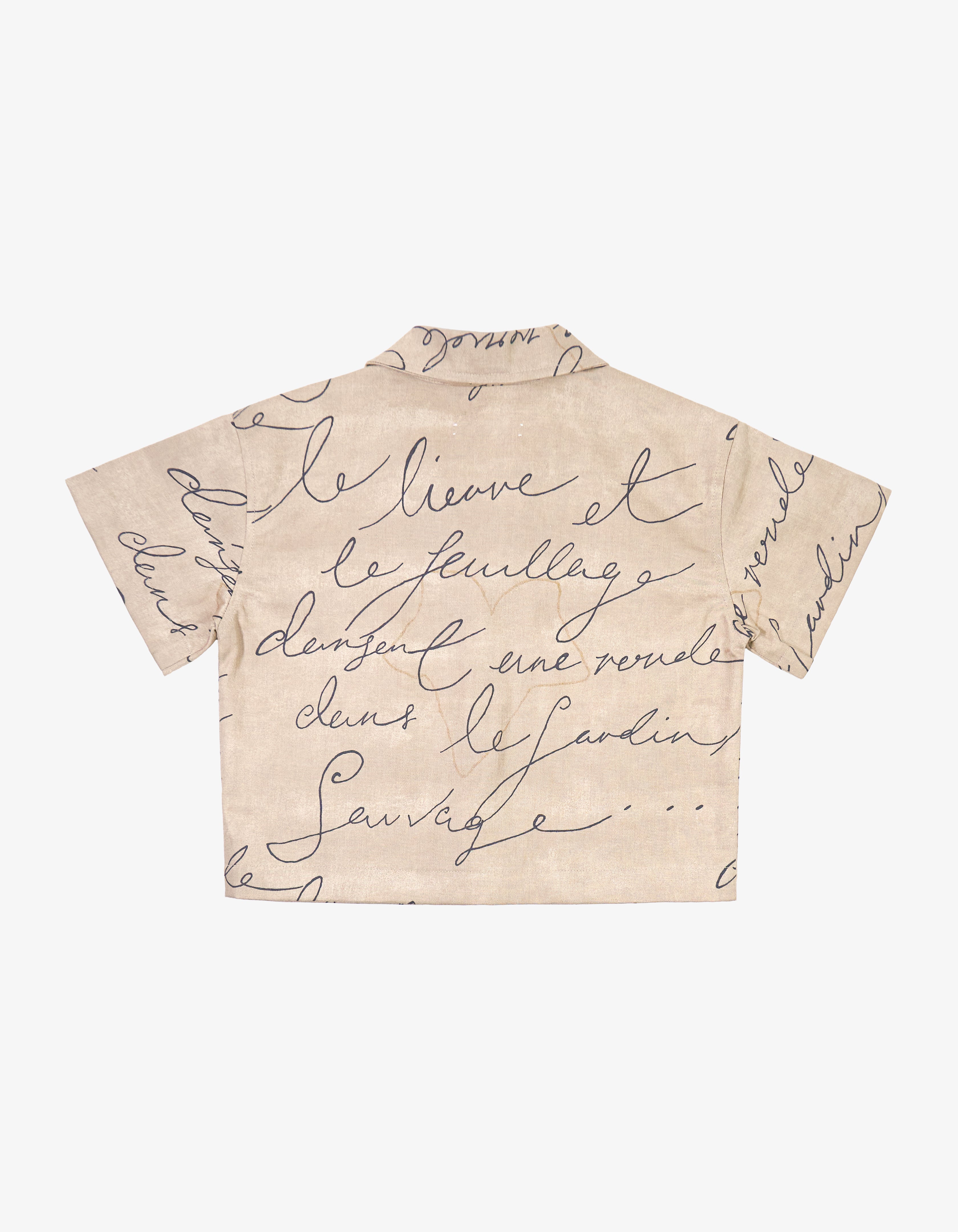 Handmade Script Shirt