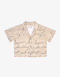 Handmade Script Shirt