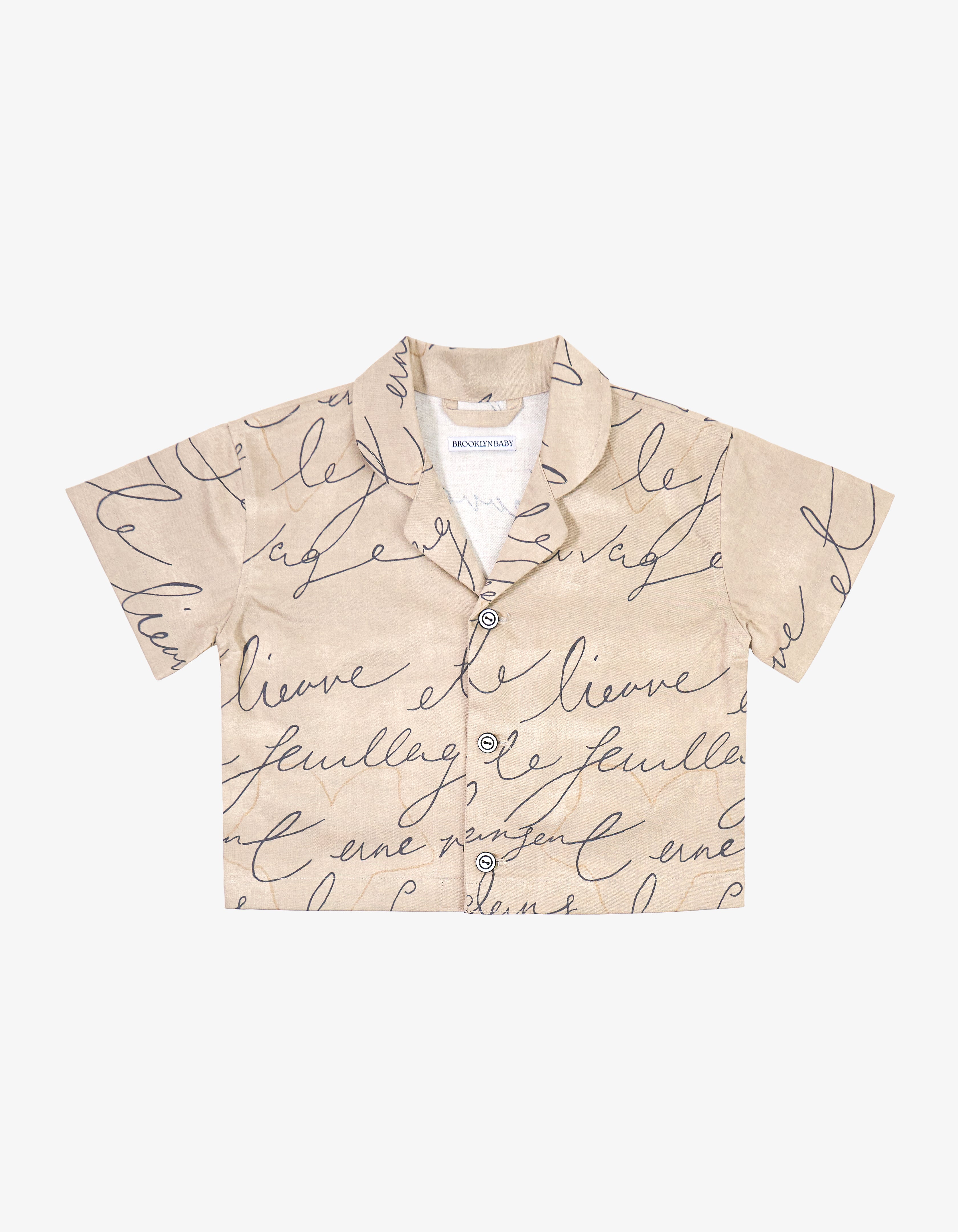 Handmade Script Shirt