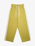 Side Trim Pants - Pear/White