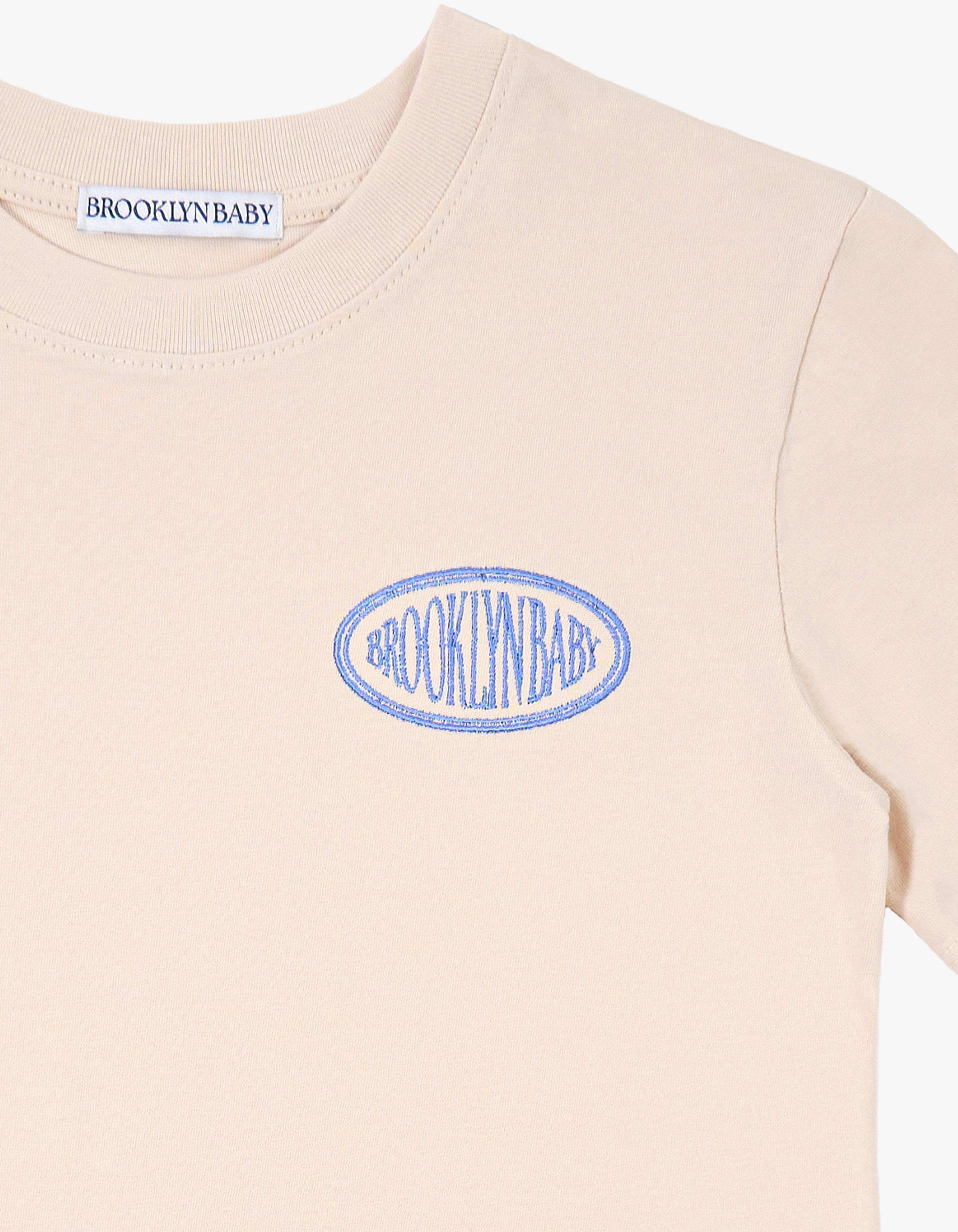 Organic Cotton Logo Tee - Eggshell