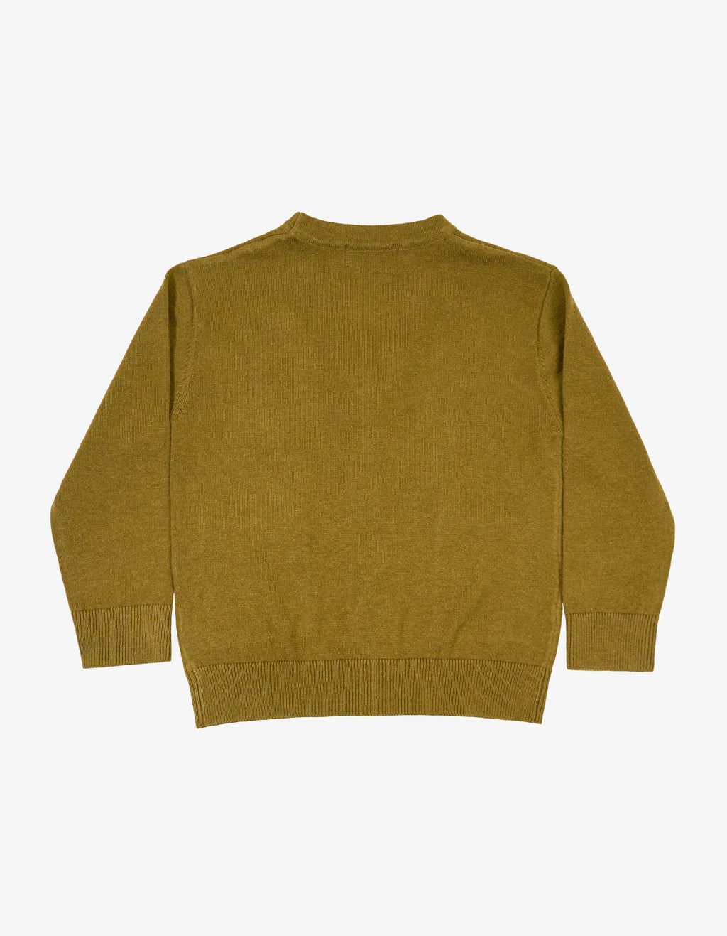 Wool Blend Cardigan - Olive