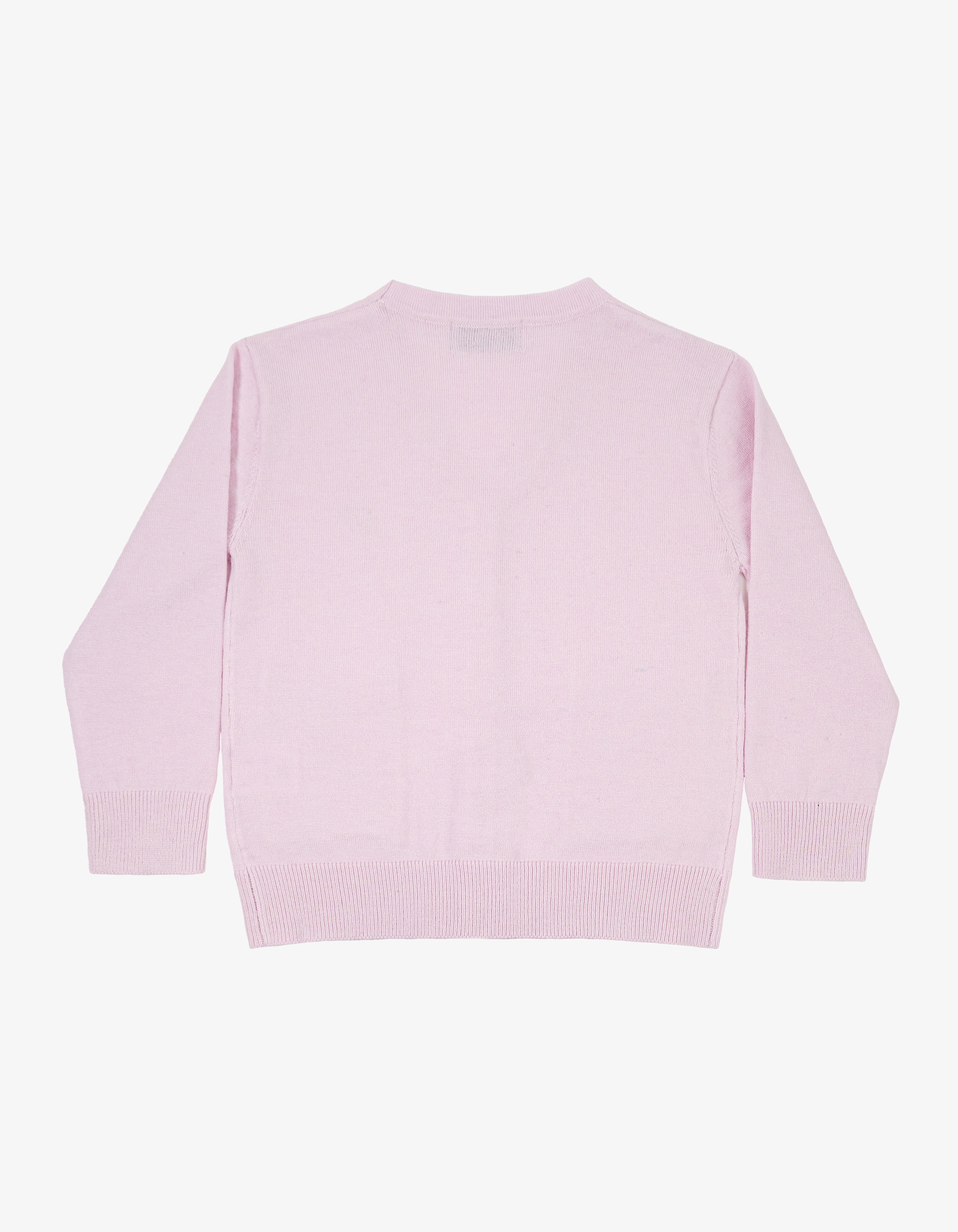 Wool Blend Cardigan - Pale Pink